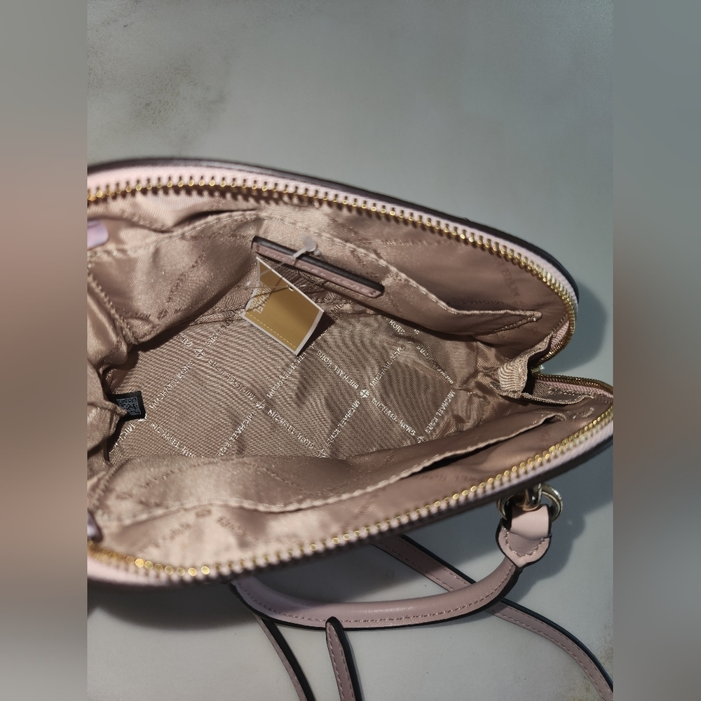 Michael Kors XS Jet Set Travel Mini Satchel With Crossbody Strap. Blush! New! - Picture 5 of 11